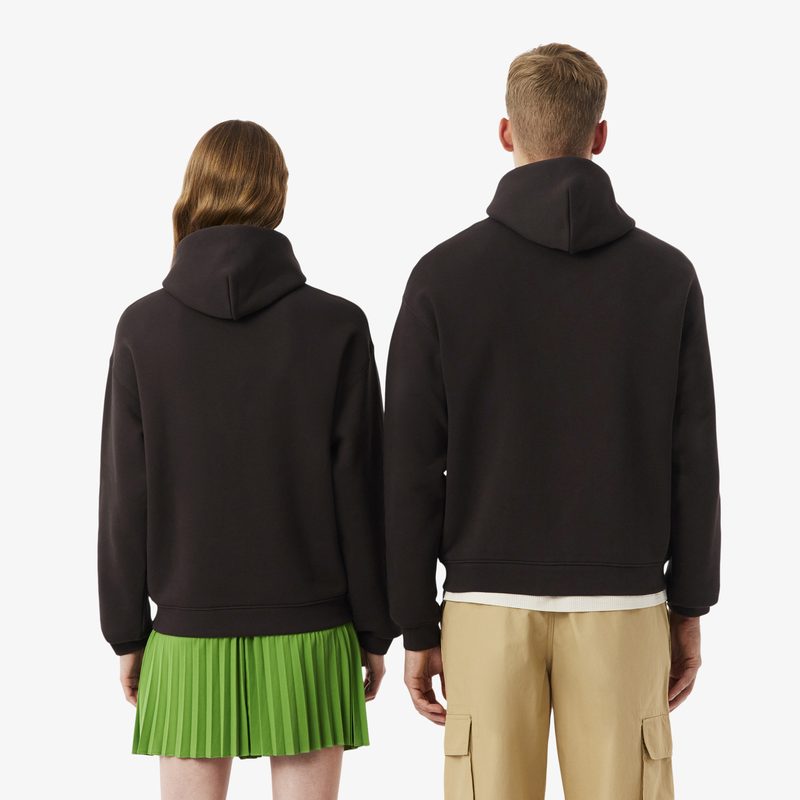Хлопковый свитшот Lacoste унисекс свободного кроя 3