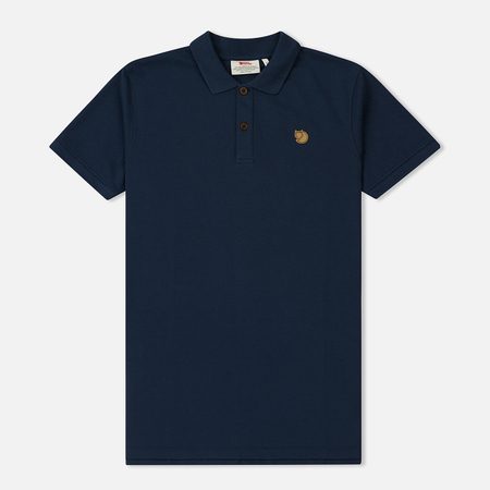 Мужское поло Fjallraven Ovik, цвет синий