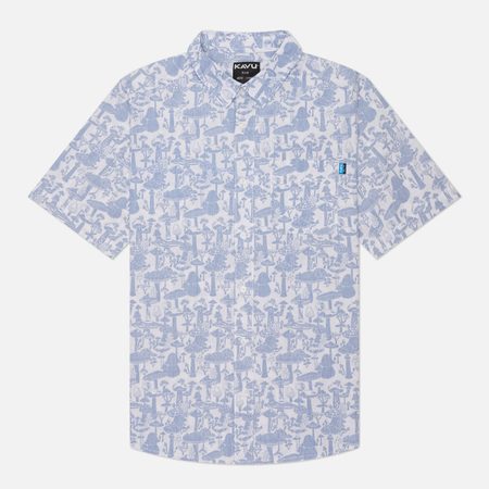 Мужская рубашка KAVU Topspot, цвет голубой