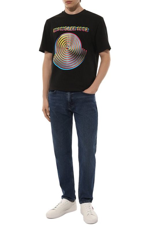 Хлопковая футболка Moncler Genius 2