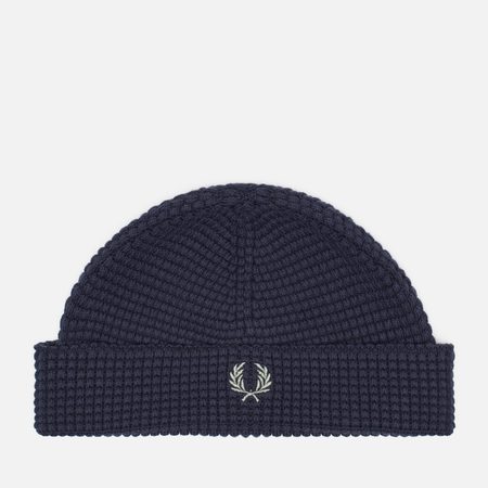 Шапка Fred Perry Waffle, цвет синий