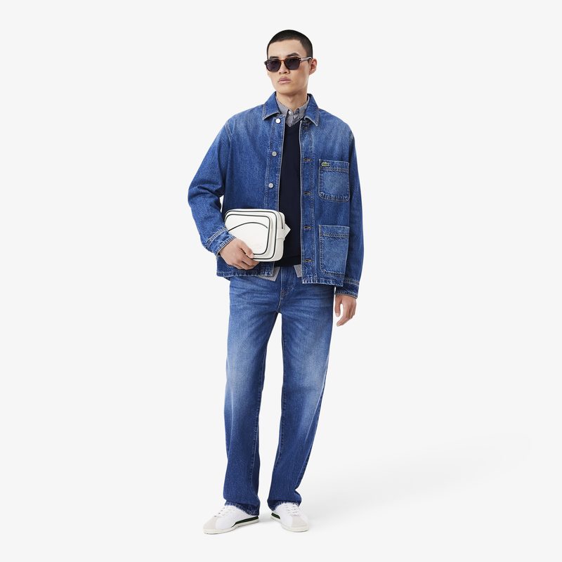 Мужские джинсы Lacoste прямого кроя 3