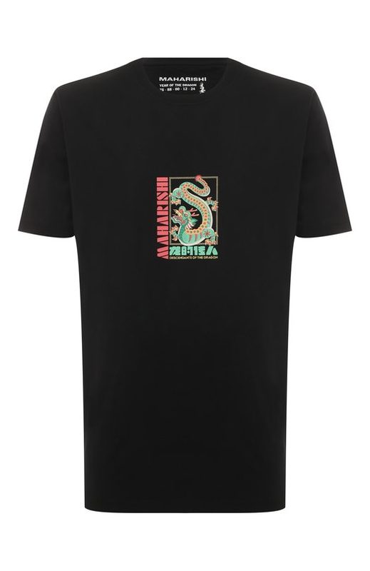 Хлопковая футболка Maharishi