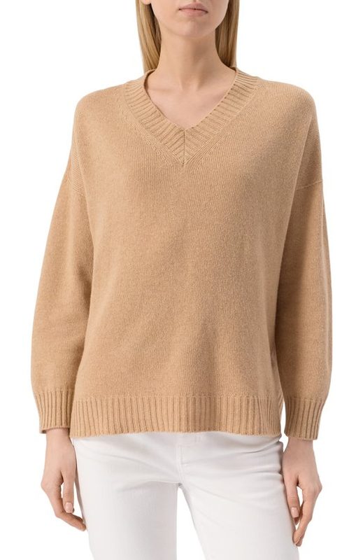 Пуловер из шерсти и вискозы Weekend Max Mara 3