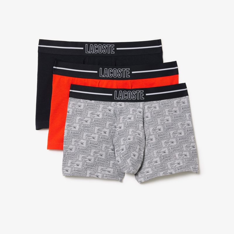 Мужское нижнее бельё Lacoste (3 ед.) 4