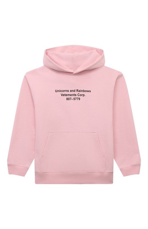 Хлопковое худи VETEMENTS