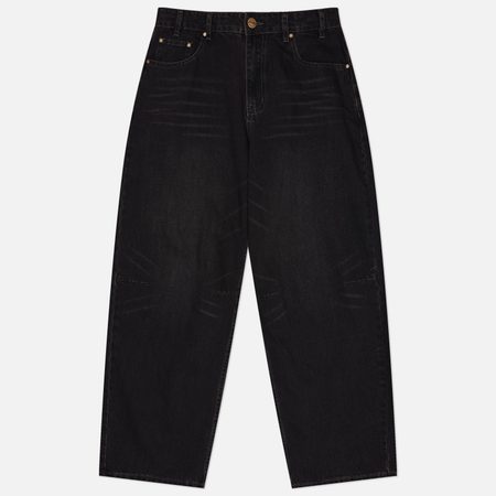 Мужские джинсы Butter Goods Wide Cut Denim, цвет чёрный