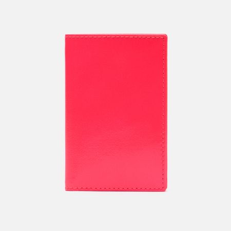 Кошелек Comme des Garcons Wallet SA6400SF Super Fluo, цвет розовый