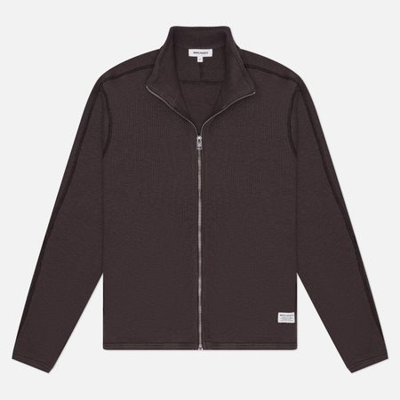 Мужская толстовка Norse Projects Teno Military Rib, цвет коричневый