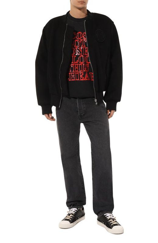 Хлопковая футболка VETEMENTS 5