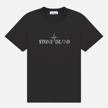 Мужская футболка Stone Island Institutional Two, цвет серый