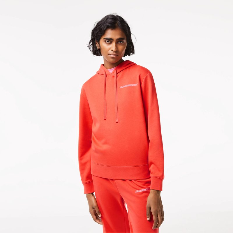 Женское худи Lacoste свободного кроя