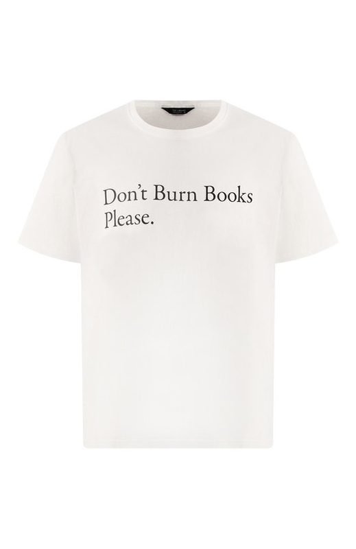 Хлопковая футболка Tee Library