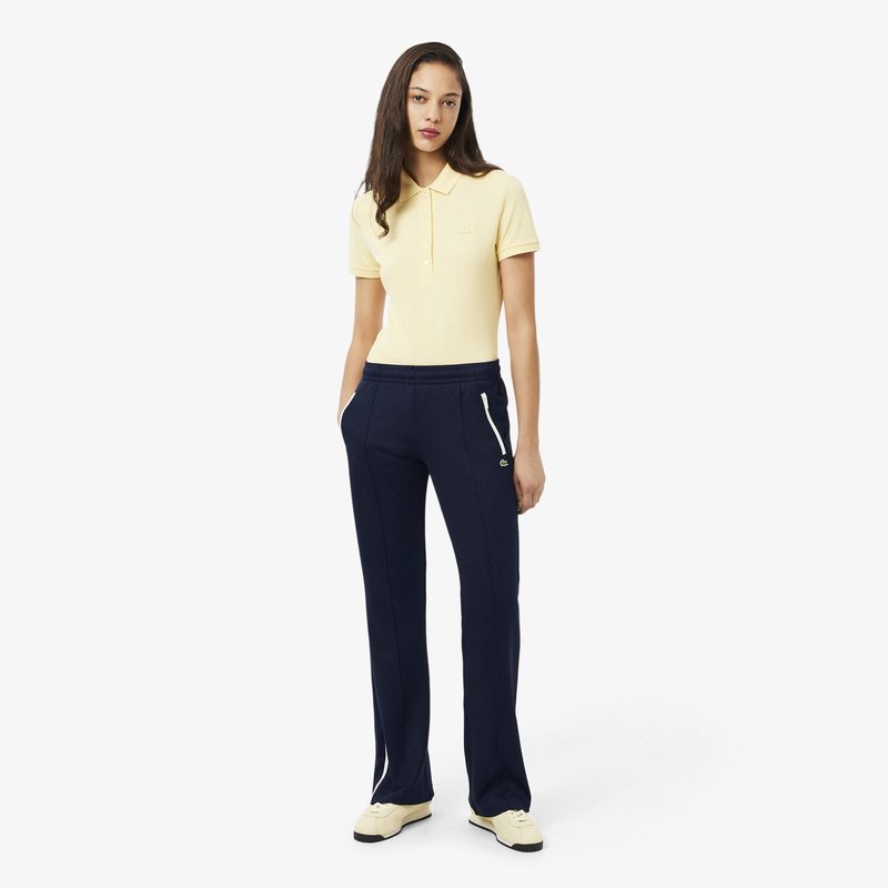 Женские спортивные брюки Lacoste с расклешенным кроем