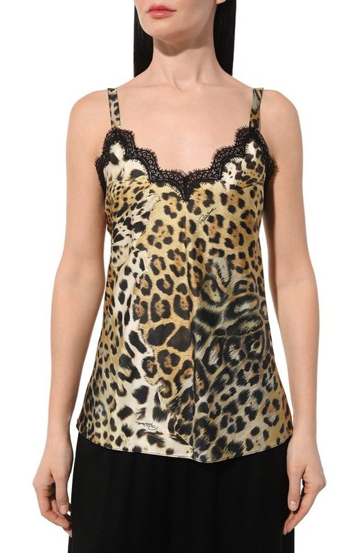 Шелковый топ Roberto Cavalli 3
