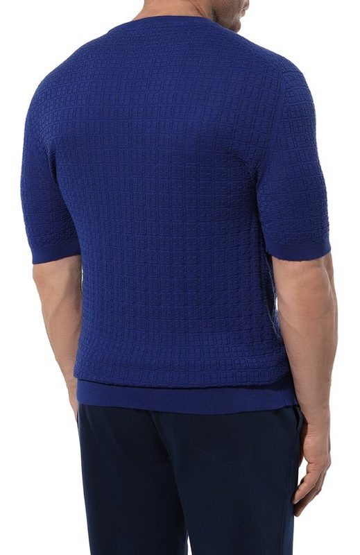 Джемпер из шелка и хлопка Il Borgo Cashmere 4