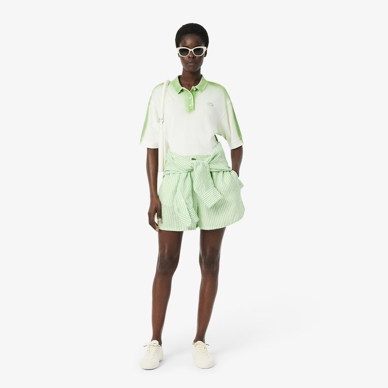 Женские шорты Lacoste из льна 3