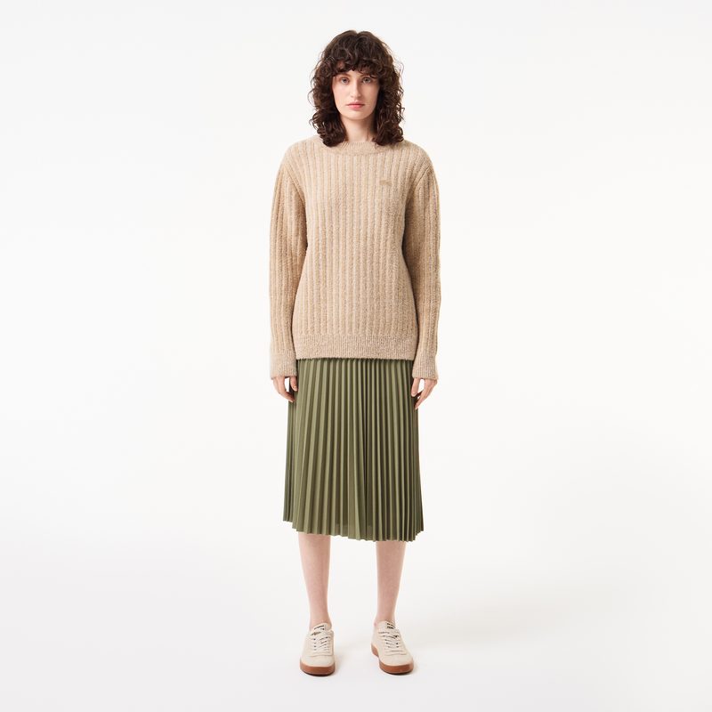 Женский шерстяной свитер Lacoste 5