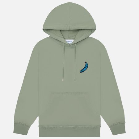 Мужская толстовка Etudes Studio Relax Hoodie Patch, цвет зелёный
