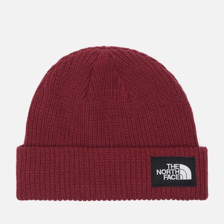 Шапка The North Face Salty Lined, цвет бордовый