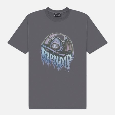 Мужская футболка RIPNDIP Out Of Time, цвет серый
