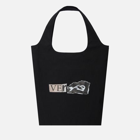 Сумка Y-3 Graphic Tote, цвет чёрный