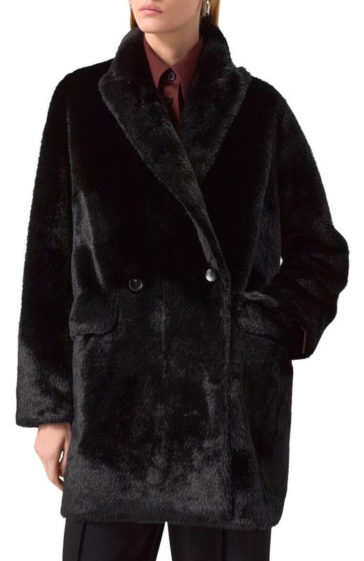 Шуба из экомеха Forte Dei Marmi Couture 3