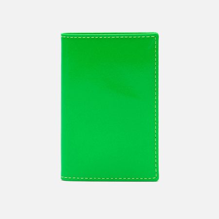 Кошелек Comme des Garcons Wallet SA6400SF Super Fluo, цвет зелёный
