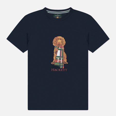 Мужская футболка Hackett Heritage Harry, цвет синий