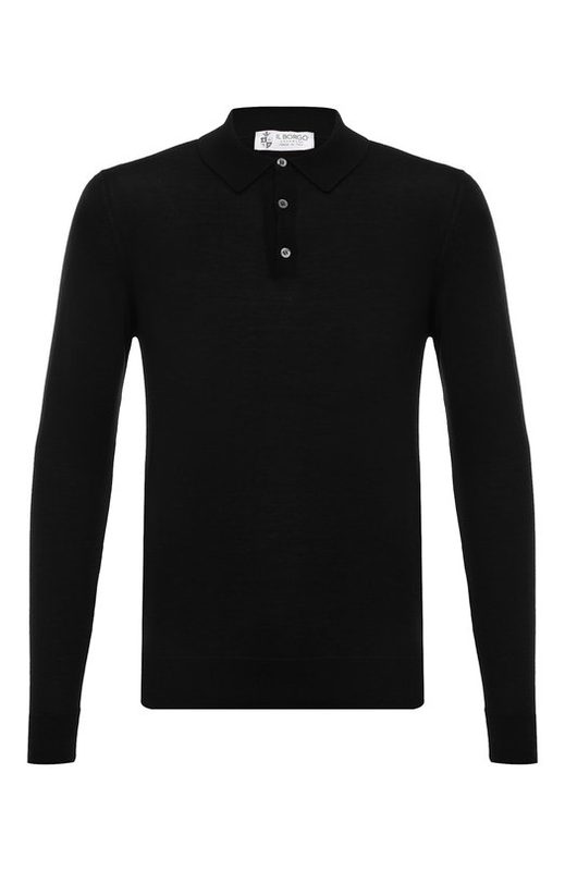 Поло из кашемира и шелка Il Borgo Cashmere