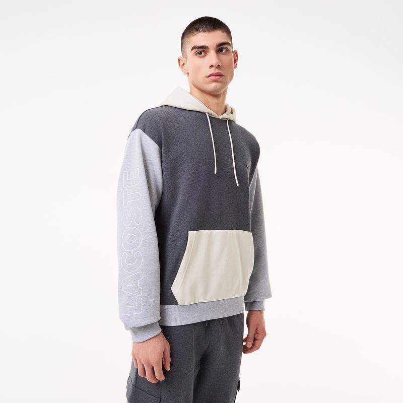 Мужская толстовка - худи Lacoste с капюшоном 4