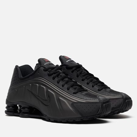 Мужские кроссовки Nike Shox R4, цвет чёрный