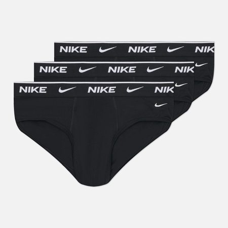 Комплект мужских трусов Nike Underwear Brief 3-Pack, цвет чёрный