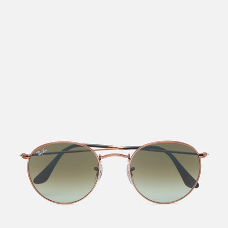 Солнцезащитные очки Ray-Ban Round Metal, цвет зелёный