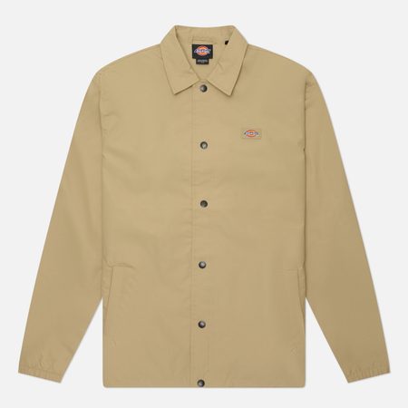 Мужская куртка ветровка Dickies Oakport Coach, цвет бежевый