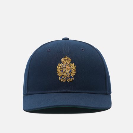 Кепка Polo Ralph Lauren Iconic Crest Embroidered Twill Ball, цвет синий