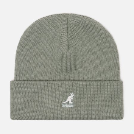Шапка Kangol Acrylic Cuff Pull-On, цвет зелёный