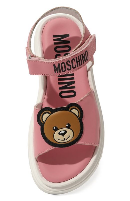 Кожаные сандалии Moschino 4