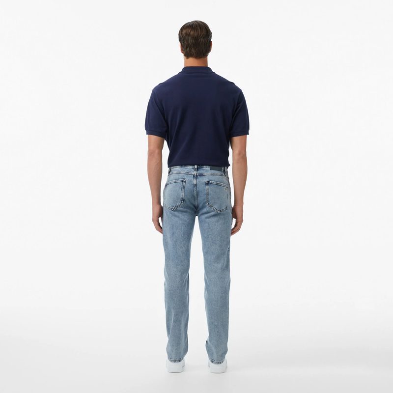 Мужские хлопковые джинсы Lacoste зауженного кроя 3