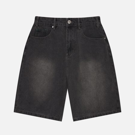 Мужские шорты Butter Goods Garage Denim, цвет чёрный