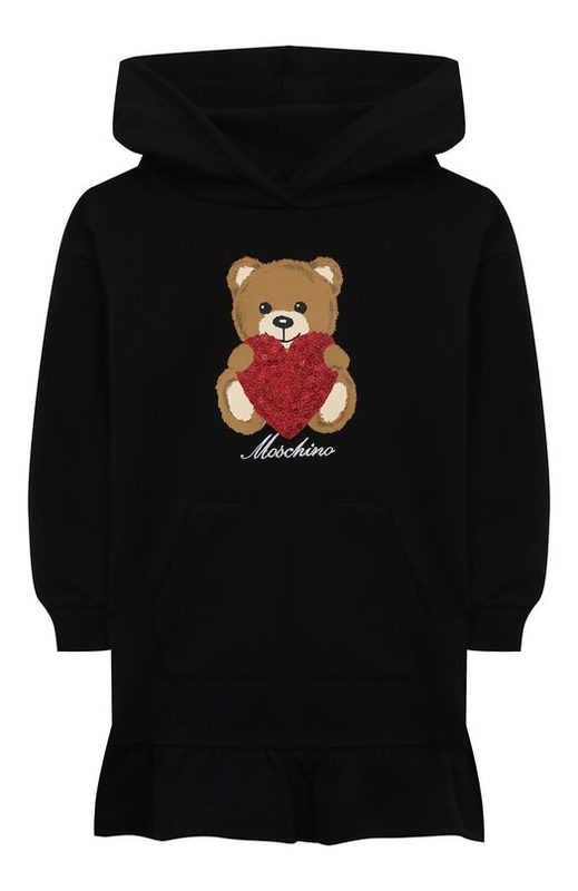 Хлопковое платье Moschino