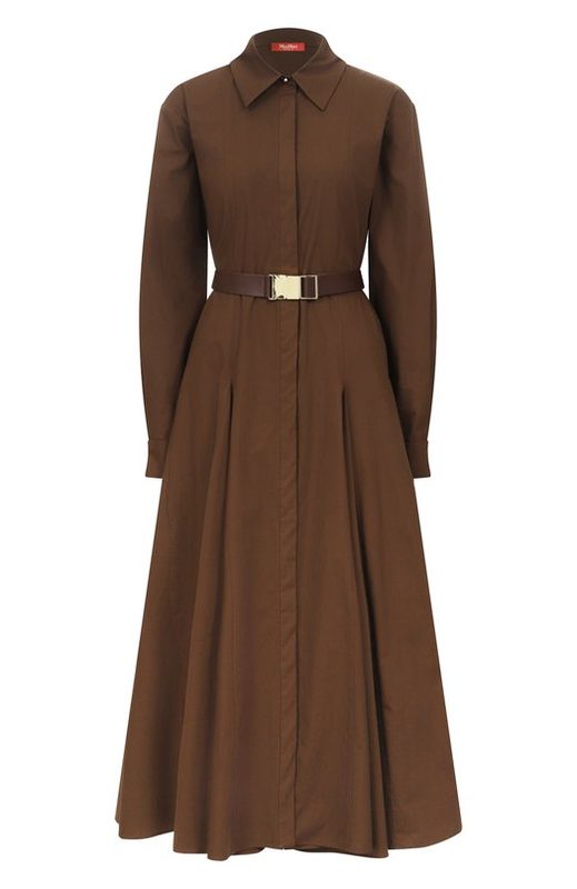 Хлопковое платье Max Mara Studio