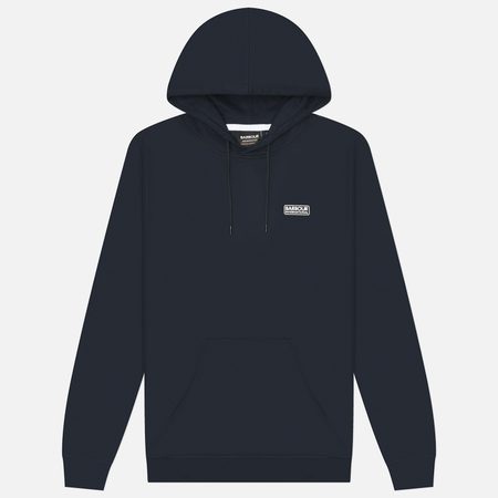 Мужская толстовка Barbour Small Logo Hoodie, цвет синий