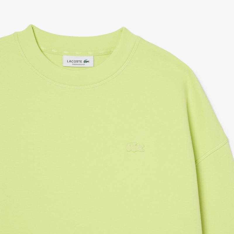 Женская двусторонняя толстовка Lacoste оверсайз 5