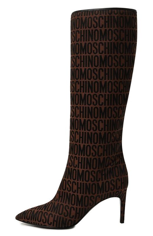 Текстильные сапоги Moschino 4