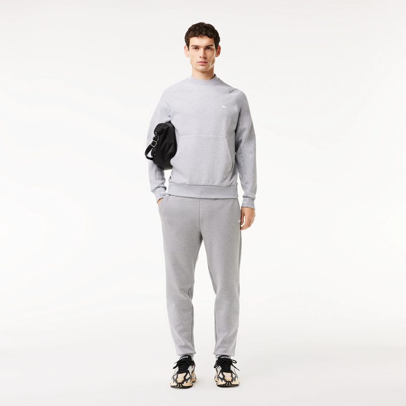Мужские брюки Lacoste для спорта из меланжевой смеси хлопка 5