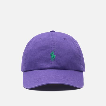 Кепка Polo Ralph Lauren Classic Sport Cotton Chino, цвет фиолетовый