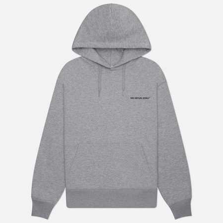 Мужская толстовка MKI MIYUKI ZOKU Uniform Hoodie, цвет серый