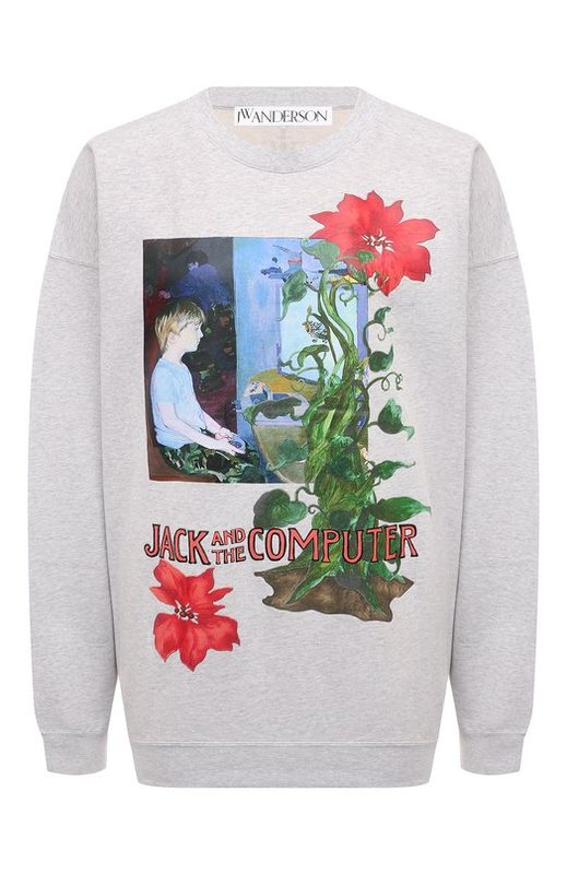 Хлопковый свитшот JW Anderson
