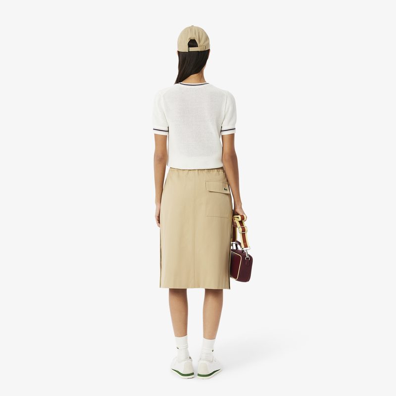 Женская юбка Lacoste из хлопка 2